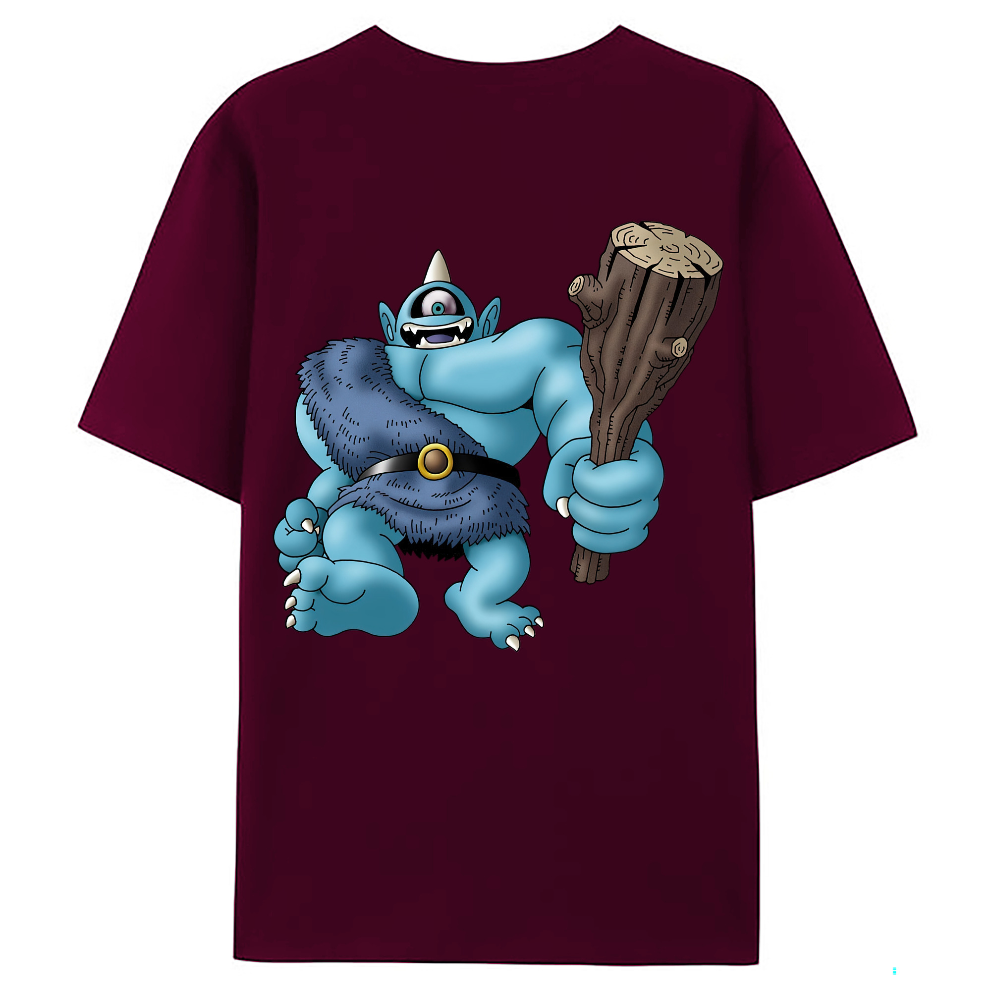 （画像用） ドラゴンクエスト Doragon Kuesuto Dragon Quest レディース半袖Tシャツ(バックプリント)